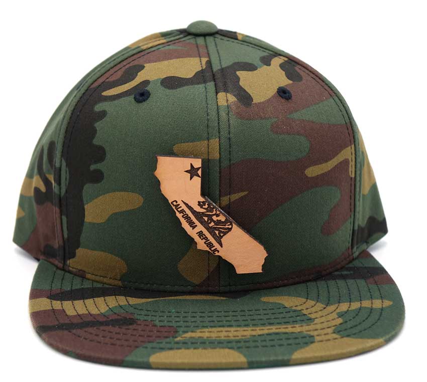 California Flat Bill Hat |  California State Pride