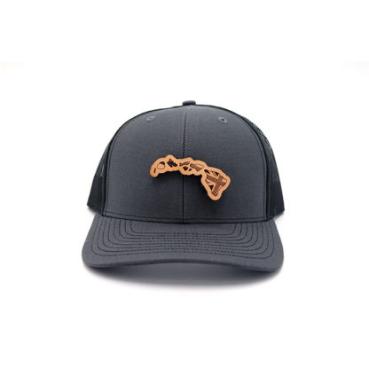 Hawaii Leather Patch Hat Branded Three Thousand Pennies