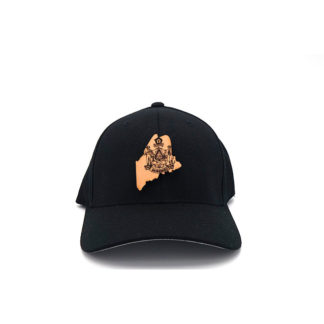 Maine Black Flexfit THree Thousand Pennies Hat