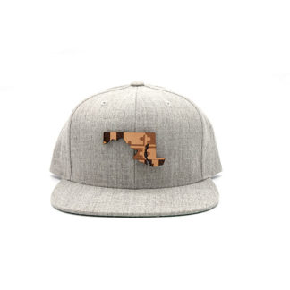 Maryland Flatbill Snapback Three Thousand Pennies Hat