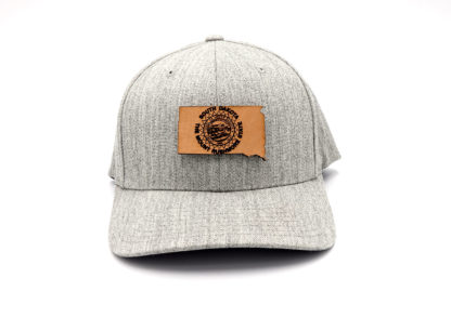 South-Dakota-Heather-Grey-Flexfit-Three-Thousand-Pennies-Hat