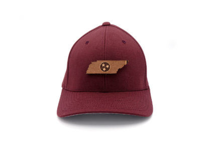 Tennessee-Maroon-Flexfit-Three-Thousand-Pennies-Hat