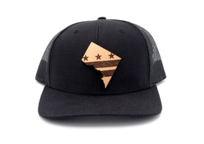 Washington-DC-Black-Trucker-Three-Thousand-Pennies-Hat