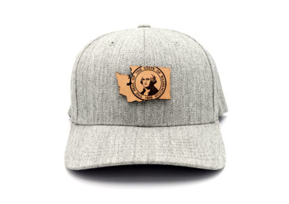 Washington-Heather-Grey-Flexfit-State-Pride-hat