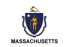 Massachusetts leather patch hats