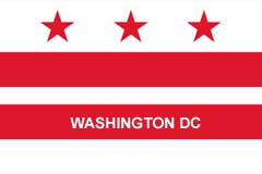 Washington DC leather patch custom hats