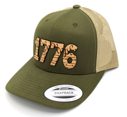 1776 Leather Patch Hat