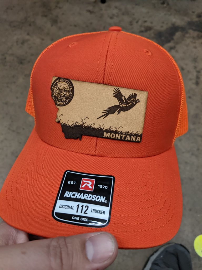 Montana pheasant hunt hat