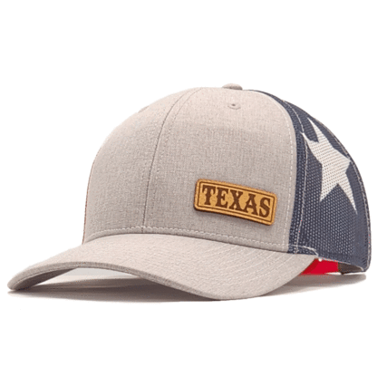 Texas Hat, State Pride Hat, Trucker Hat, 3000 Hats, Leather Patch Hats, Custom Hats